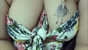 Viral Chubby Asian Student Mommy Fucks Huge Talong Dildo in Bath POV