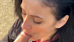 Why does he dump all that cum on her face after pounding her round ass?