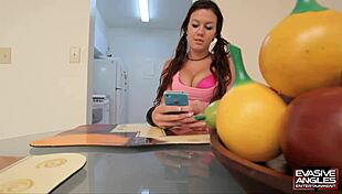 oh god, big boobie teen babysitter kelsey jones licks massive cock hungry!