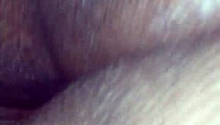 My fat ebony granny's big tits and wet pussy soak through panties craving hard cock now