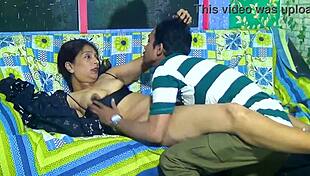 he fucks his best friend's sexy indian wife in the kitchen while she cooks