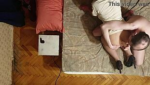 Sasha's Ass Gapes Wide on Dildo for Mistress Anastasia!