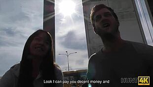 Tricky Dude Fucks Hot Needy Chick For Cash In Hidden Cam Pickup Reality