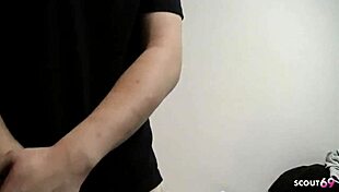 japanese cougar tricked into mmf threesome creampie doggystyle riding hairy pussy by boy and old men uncensored jav