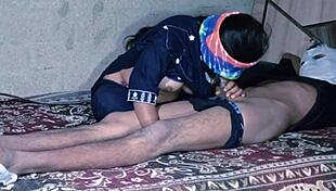 Bhabhi Screams as Step Sister Gets Hard Fucked in House with Hindi Audio!