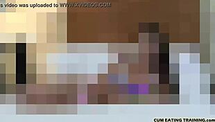 Eat your sticky cum right in front of us cei losers