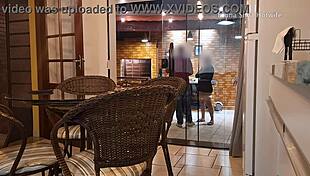 bruna silva hotwife gets ready for black bull at home