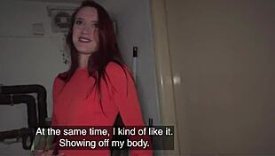 French ballerina virgin seduced into first pussy pounding and facial cumshot