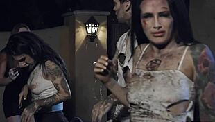 dead friends rise from grave to lick milf pussy and fuck her hard 👻🍆