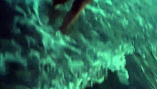 BLONDE FLASHES TITS then SUCKS COCK on crowded beach