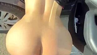 Why does he dump all that cum on her face after pounding her round ass?