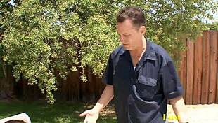 a j estrada makes her hubby watch me pound her shaved pussy hard!!