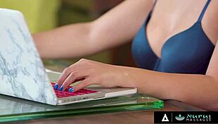 Kendra Spade's Nuru Fuck Fixes Back With Deep Cowgirl Ride