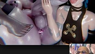 i suck scarlet's throbbing cock then dance on it jill workouts too