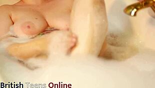 A curious girl next door slips a dildo deep in the forest for solo pleasure