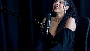 sweet karolzinha dances sensual in sheer red, skips anal but loves prelims, trail fuck and fetishes 😘🌹