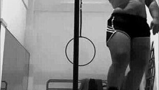 my pinay babe poles in heels and nails aerial hoops so sexy