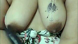 Viral Chubby Asian Student Mommy Fucks Huge Talong Dildo in Bath POV