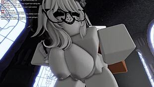 Slutty princess bends over big ass for daddy's monster cock breeding her pregnant