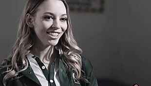 Cheerleader Teen Lily Larimar Gets Teacher Ryan Driller's Compliments