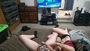 richelle rose plays fortnite then gets fucked hard