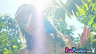 perfect bubble ass teen elena generi strips naked exposing everything!