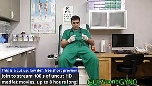 hey nurse, you sneaking in to stroke on that exam table??