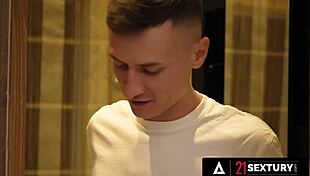 Gorgeous Shalina Devine Milks Cum In Sperm Donor Office