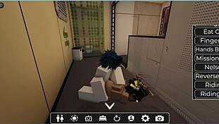 me pidio que me la folle en todas las poses roblox 😈🍑🔥