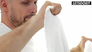 athena fleurs begs for passionate anal creampie post oil massage?