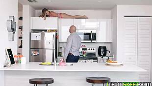 kara takes every inch as the stud stretches her pussy lips wide making her explode in orgasm