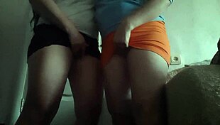 hey babe our first date lesbian sex got so hardcore with big tits rubbing and mutual masturbation orgasms!