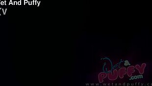 gorgeous curvy teen grabs her big dildo and masturbates wildly till she cums