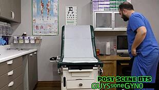 hey nurse, you sneaking in to stroke on that exam table??