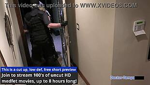 dr tampa turns michelle anderson into gaping nurse toy with huge dildo