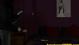 What if the burglar sucks cock for british femdom mercy?