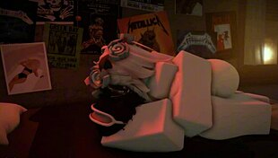 Relaxing Room Play At Sunset Glow