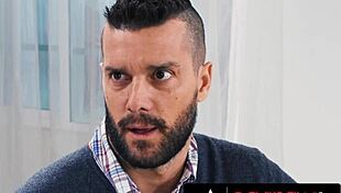 Cute Kyler Quinn Discovers Stepdad's Secret Lesson First Time in Devils Film Debut