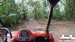 dude licks and fucks amateur thai teen's fresh petite pussy savoring every tight thrust