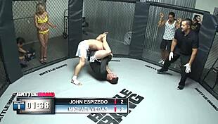 blonde milf takes on intense ring challenge. what happens next?