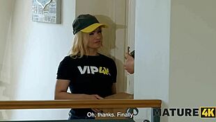 ever tried defective dicking with this mature shaved milf?