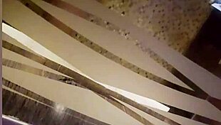 Fresh redhead babe washes tight ass in bath ready to offer it up