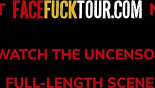 amateur latina teen gags hard on american bwc deepthroat