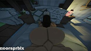 What happens when Roblox turns into a steamy dorm roommate hookup?