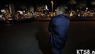 tranny bounces on huge shlong gulping hot load