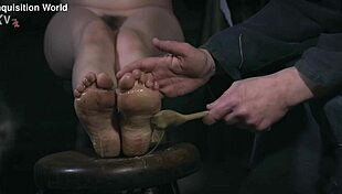 sweet nun whore licks toes while getting roughly fucked