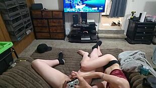 richelle rose plays fortnite then gets fucked hard