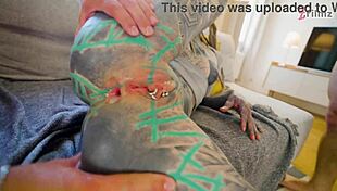 anuskatzz returns for crazy dap triple anal destruction with cum