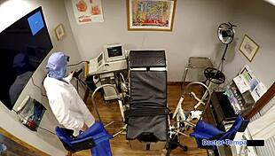 dr tampa turns michelle anderson into gaping nurse toy with huge dildo