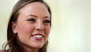 Wanna watch this curly teen beauty squirm as she's licked to orgasm on desk?